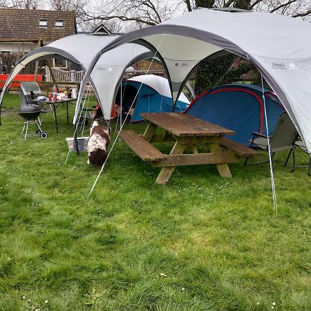 Hotel Basic 2p tent Sotterum Kornwerd Exterior foto