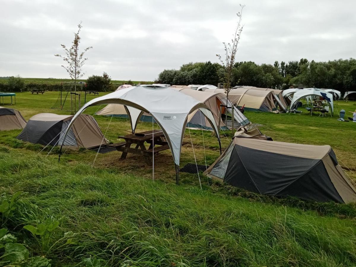 Hotel Basic 2p tent Sotterum Kornwerd Exterior foto